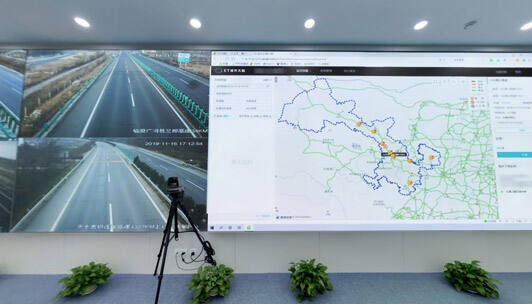 甘肅省某交管局指揮中心案例展播